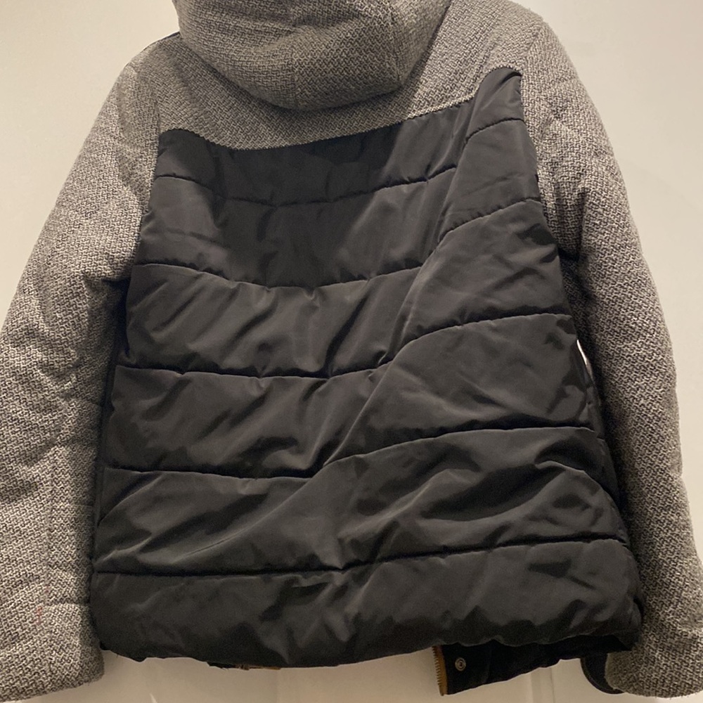Warm Long Sleeve Fashionable Hooded Zip Up Jacket - image 5